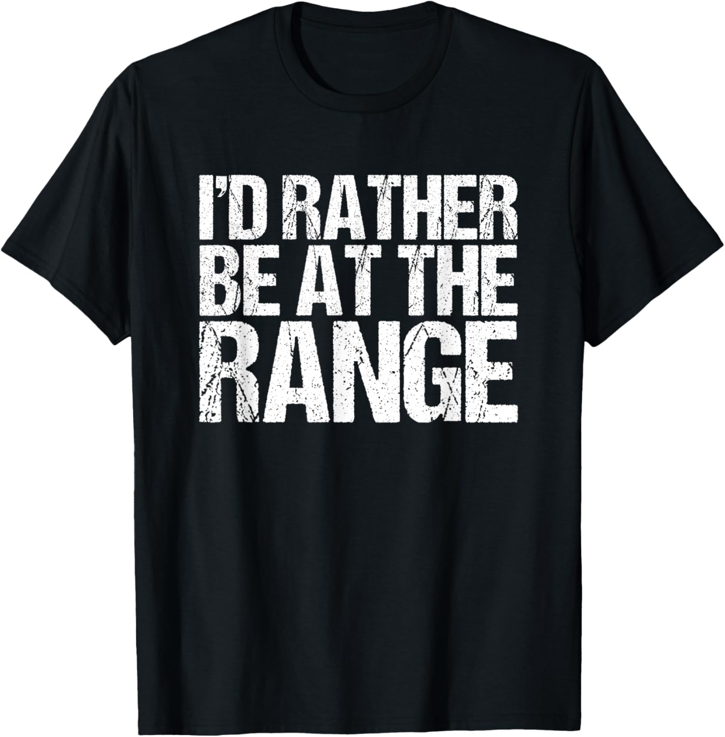 Id Rather Be At Range Funny Gun Enthusiast