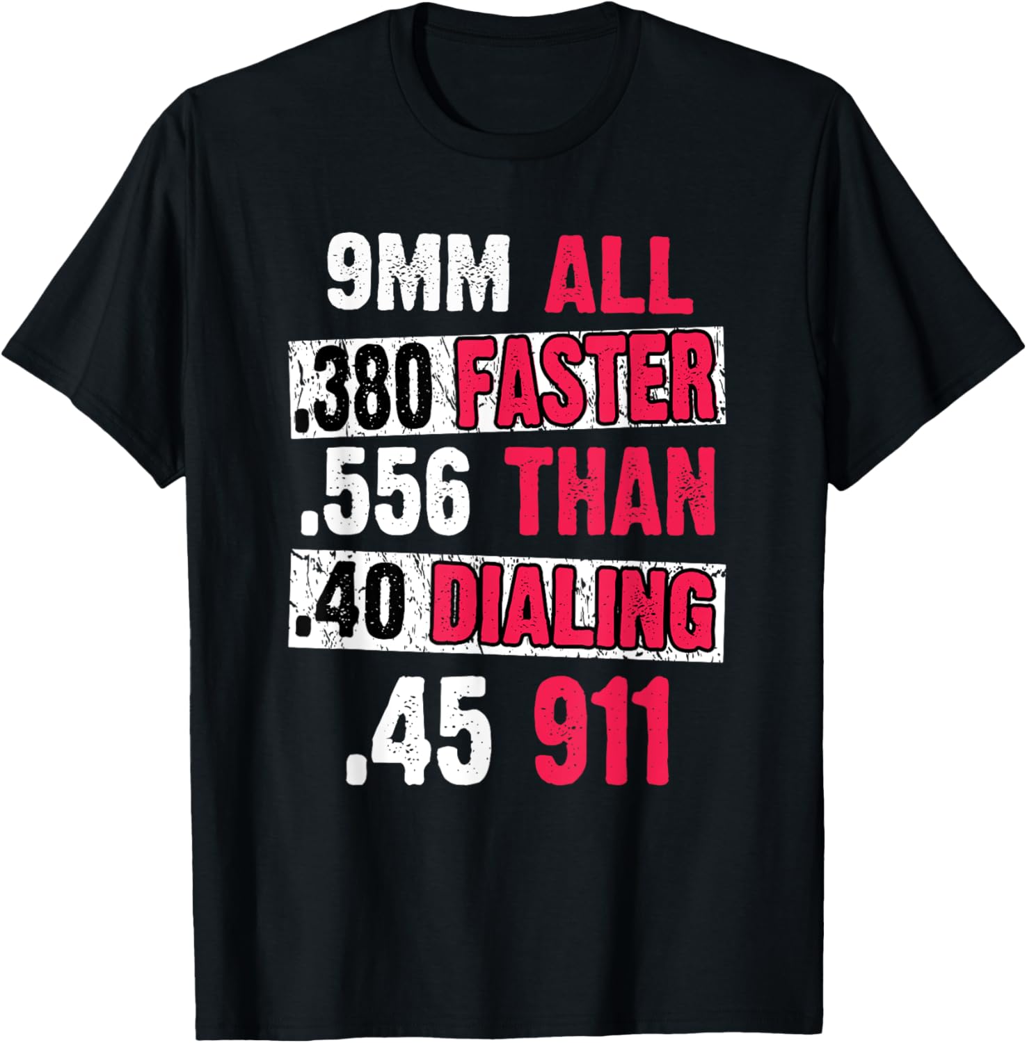 All Faster Than Dialing 911 Funny Gun Owner Rights 2A
