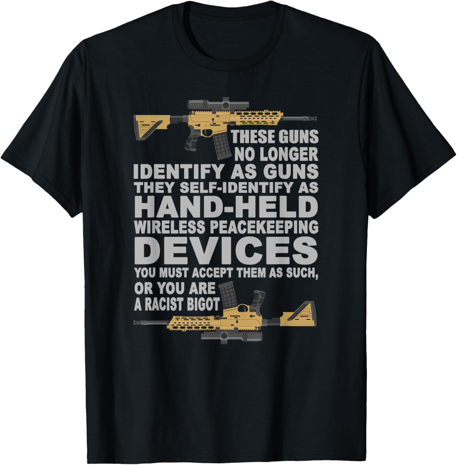 Funny Sarcastic Gun Saying 2A Men Funny Guns