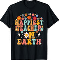Happiest Teacher On Earth Shirt, Family Trip, Happiest Place Men Women Kids