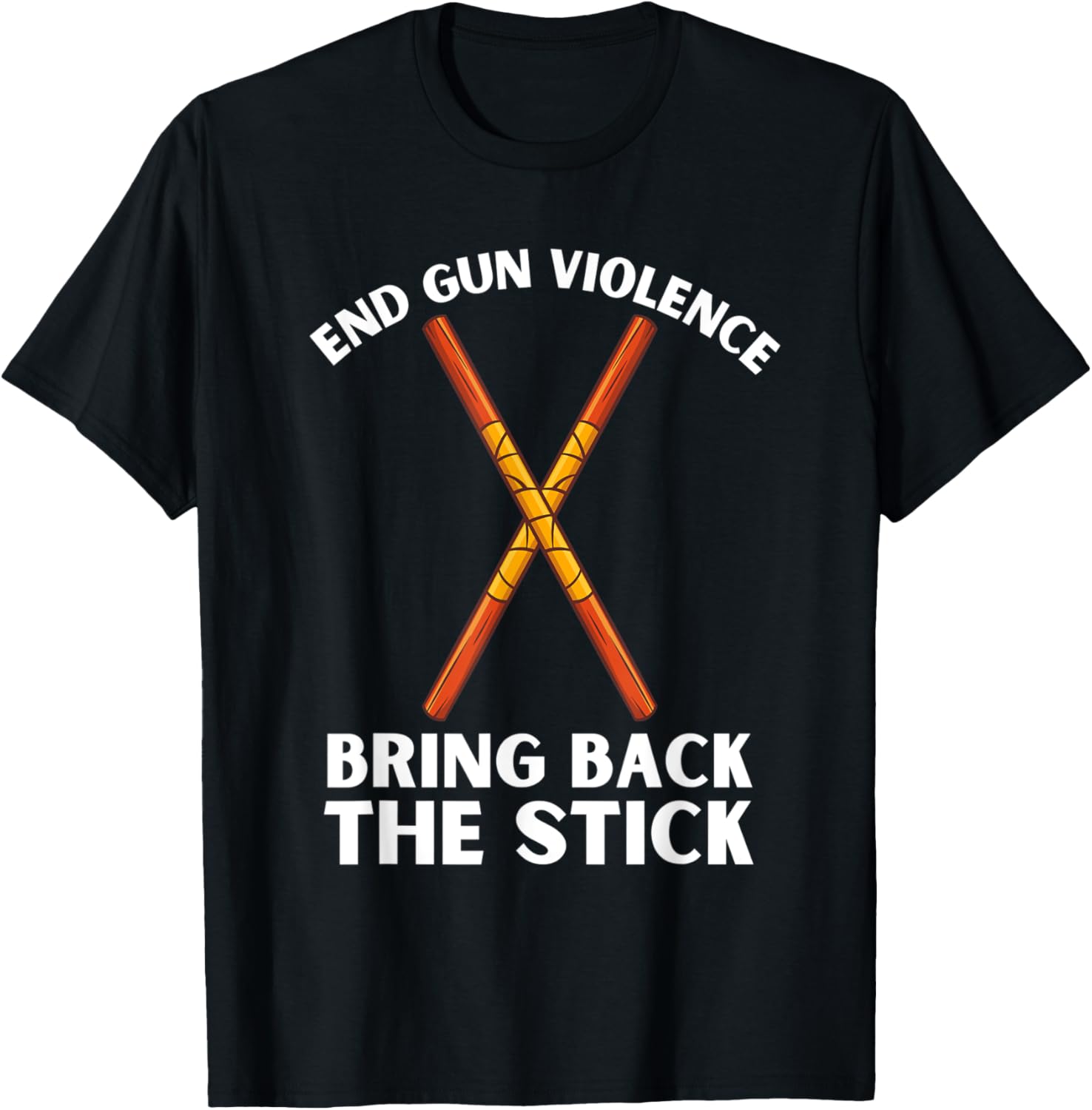 Bring Back Stick End Gun Violence Eskrima Stick Fight