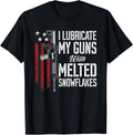 I Lubricate My Guns With Melted Snowflakes Funny Pro Gun