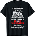 Christian White Straight Republican Unvaxxed Gun Owner Meat