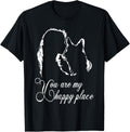 You are My Happy Place Pembroke Welsh Corgi dog Funny