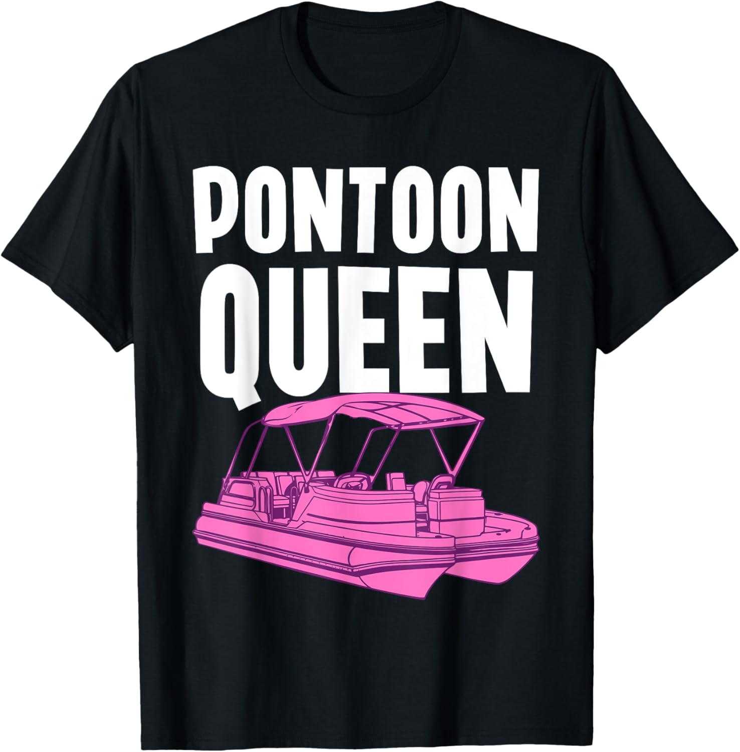 Best Pontoon Queen Art Women Girls Pontoon Boat