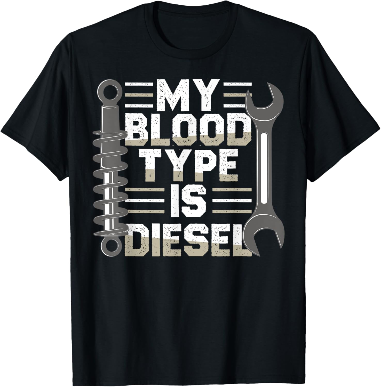 My Blood Type Is Diesel Semi Truck Driver