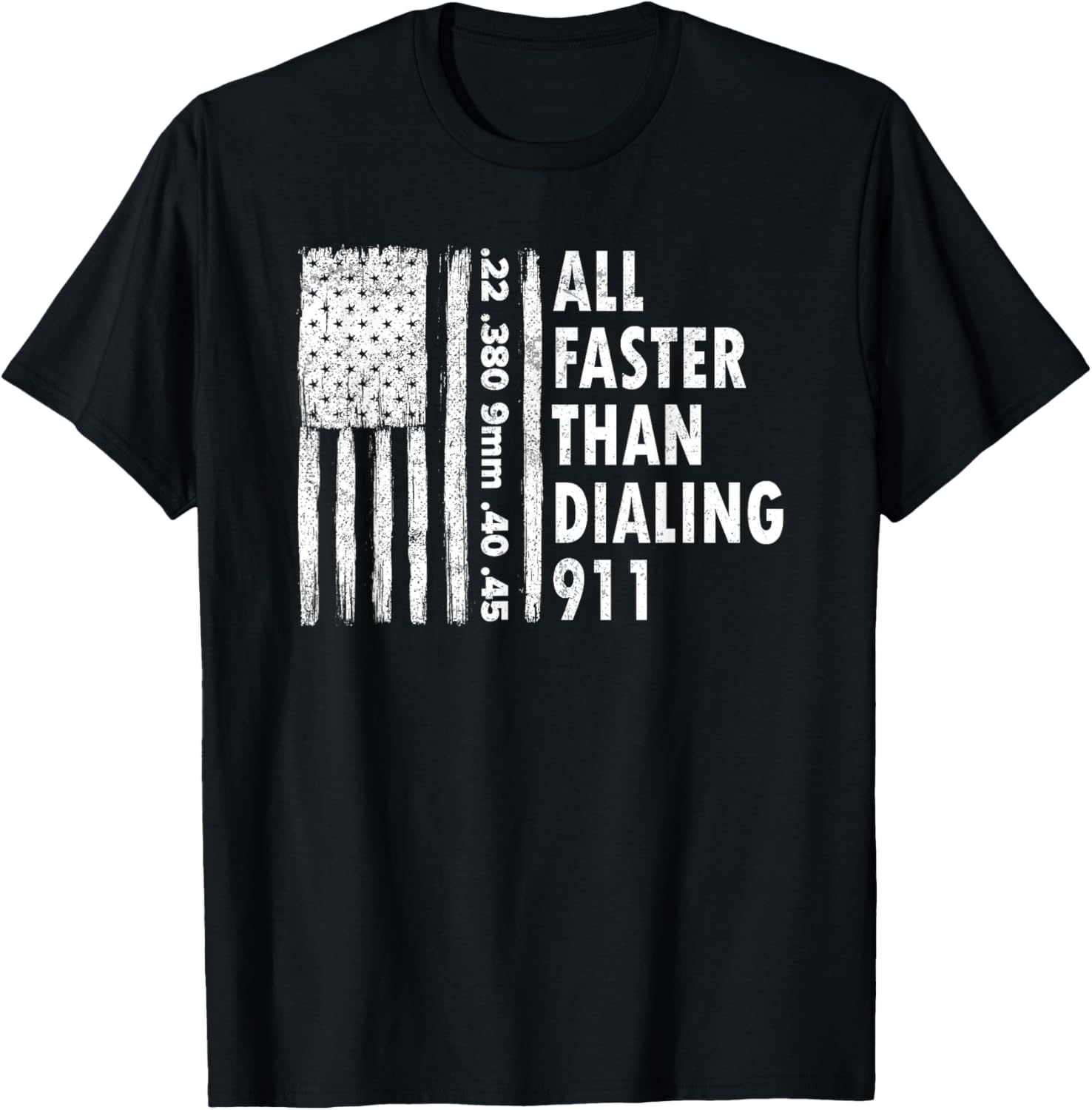 22 380 9Mm 40 45 All Faster Than Dialing 911 Flag Gun