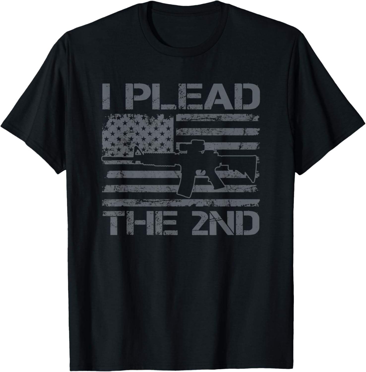 I Plead 2Nd Amendment We People Ar15 Usa Gun Flag