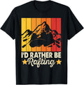I D Rather Be Rafting Funny Raft Boating
