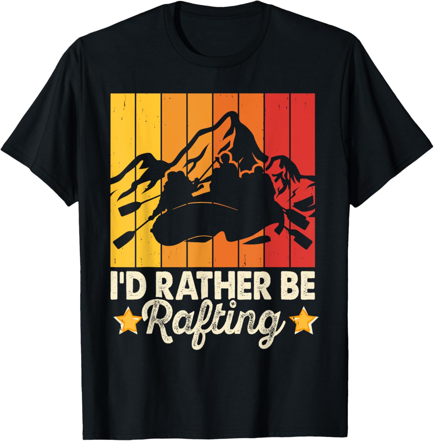 I D Rather Be Rafting Funny Raft Boating