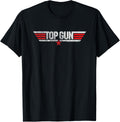 Top Gun Front Back Logo With Goose Movie