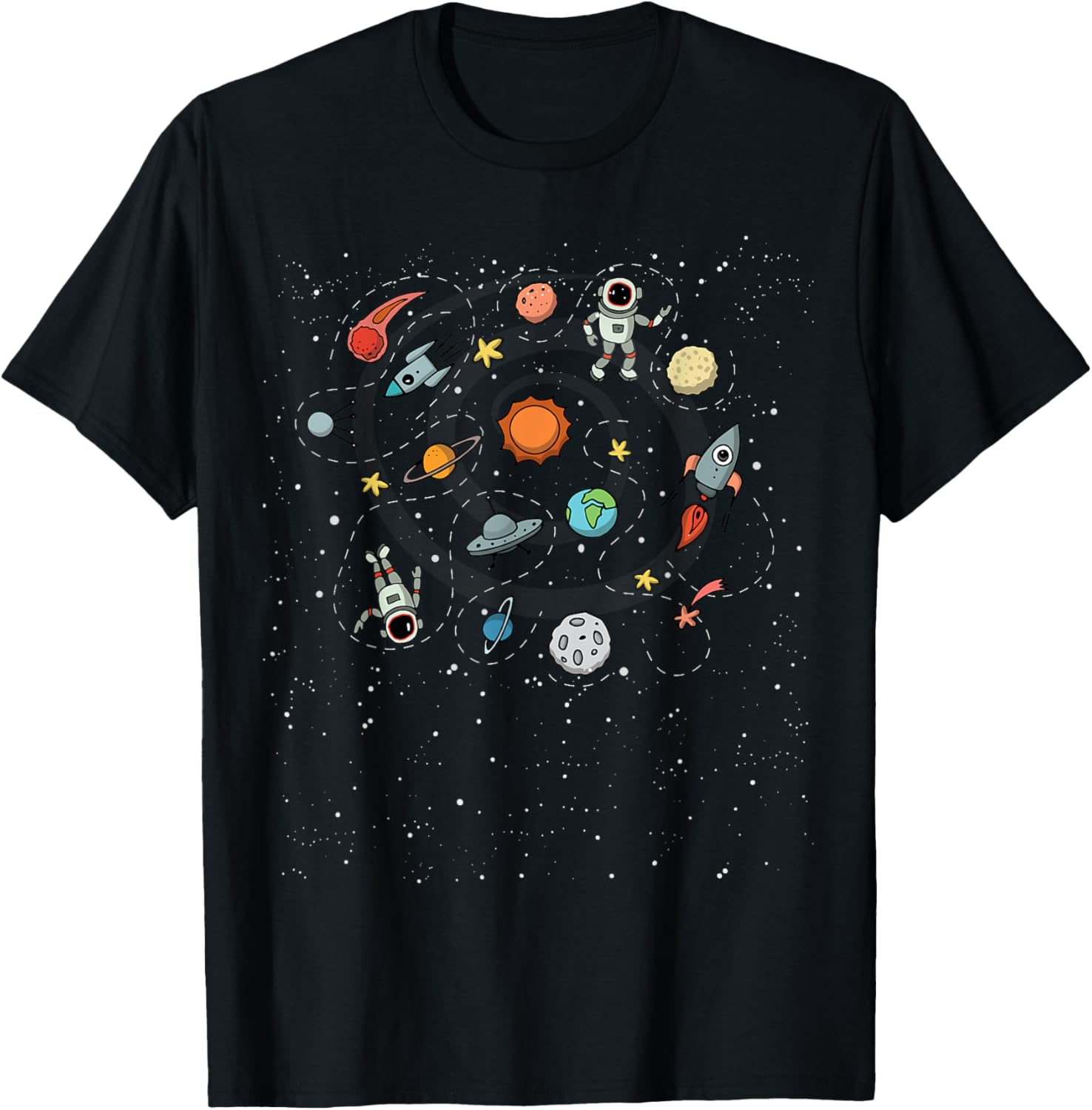 Planet Solar Space System Astronaut Science Kids Boys Girls