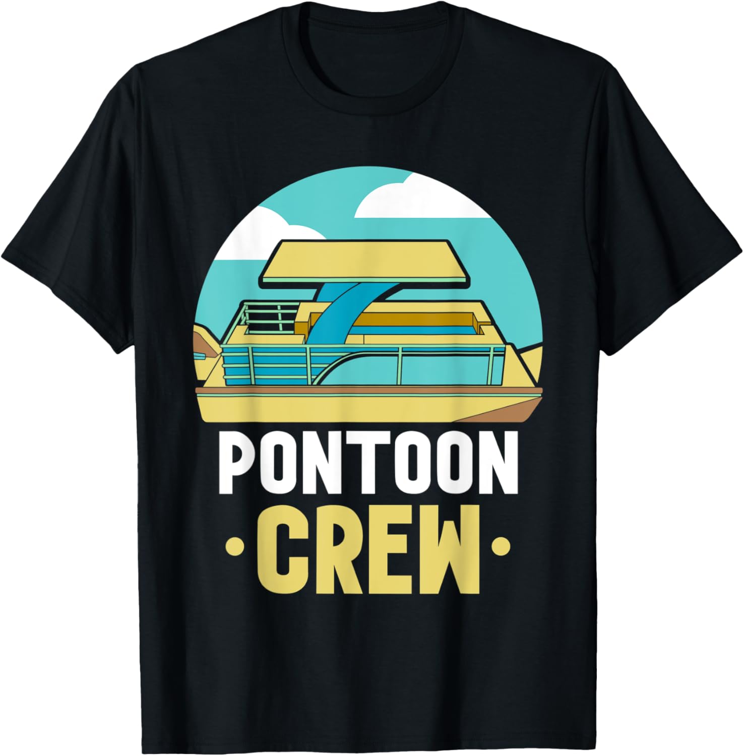 Pontoon Crew Captain Lover Boating