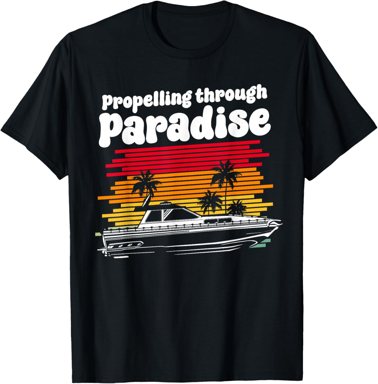 Propelling Through Paradise Motorboat Motorboating