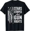 Stars Stripes Gun Rights Patriotic Ar15 Usa Pro Gun