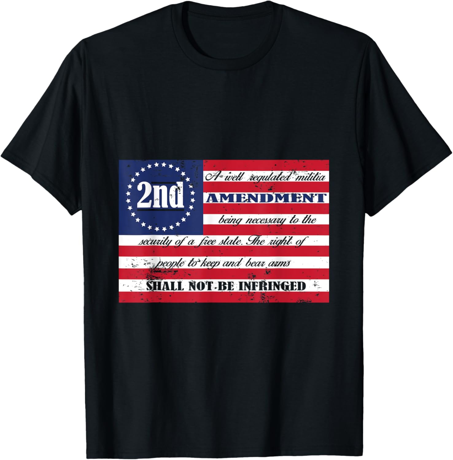 2Nd Amendment Shall Not Be Infringed Gun Owner T Shirt
