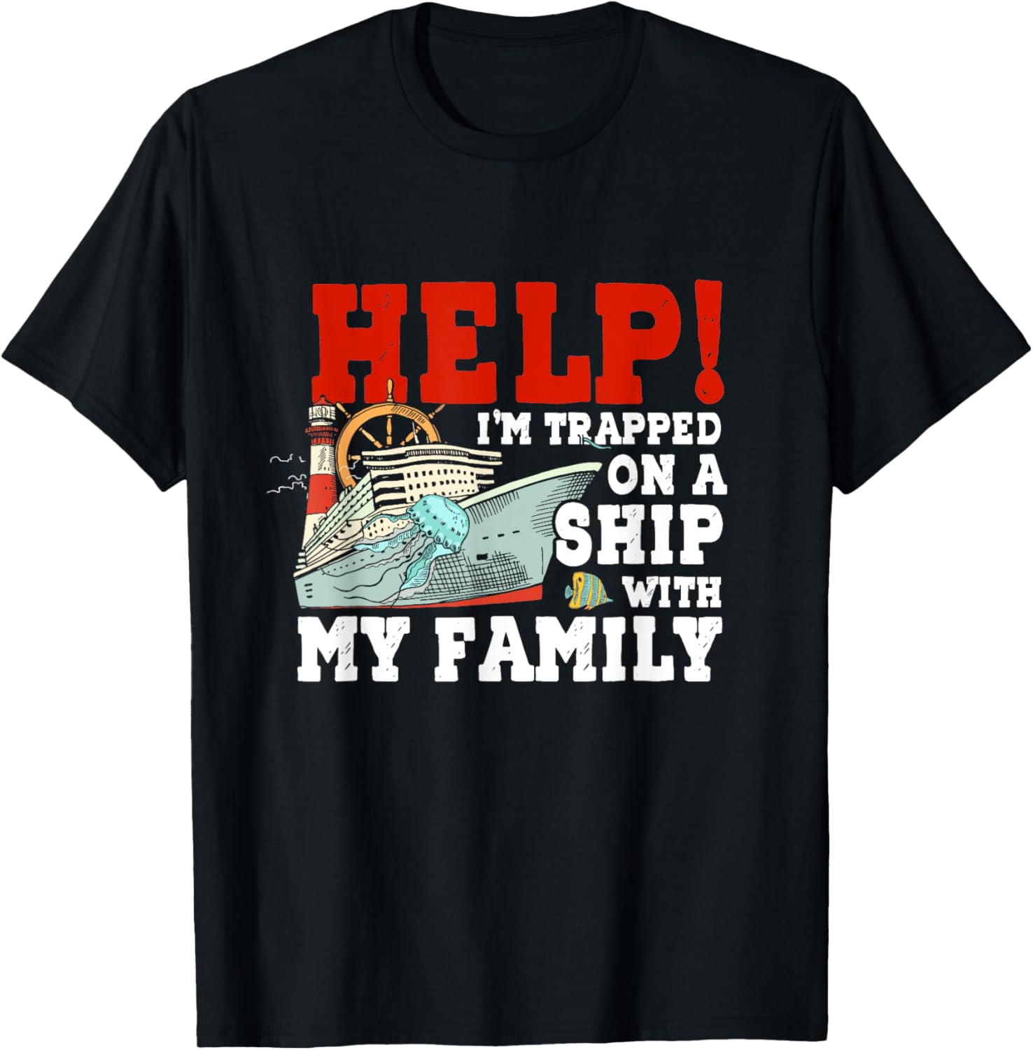 Funny Family Cruise Matching Vacation Cruising Boat Captain