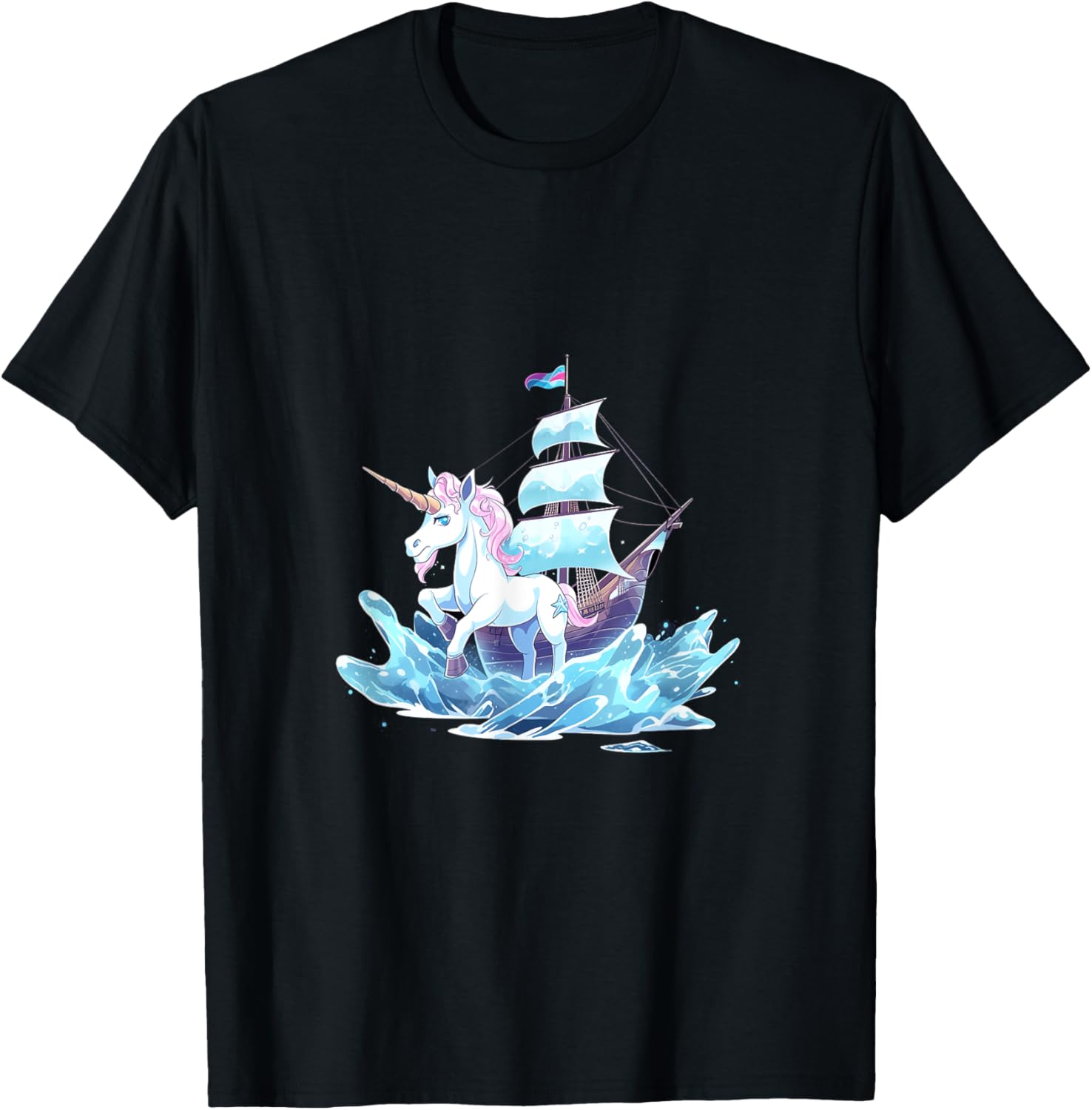 Ice Sailing Unicorn Ice Sailor Ice Boating Yachting