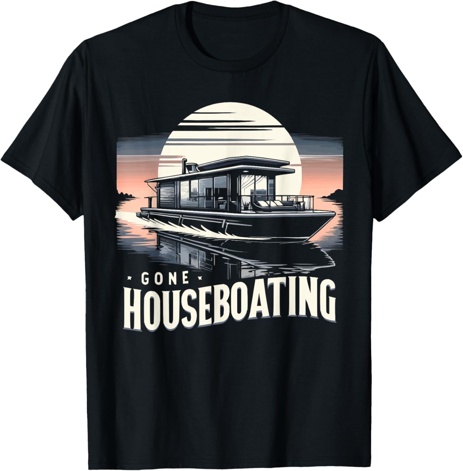 Houseboat Owner Lake Life Anchor House Boat Boating