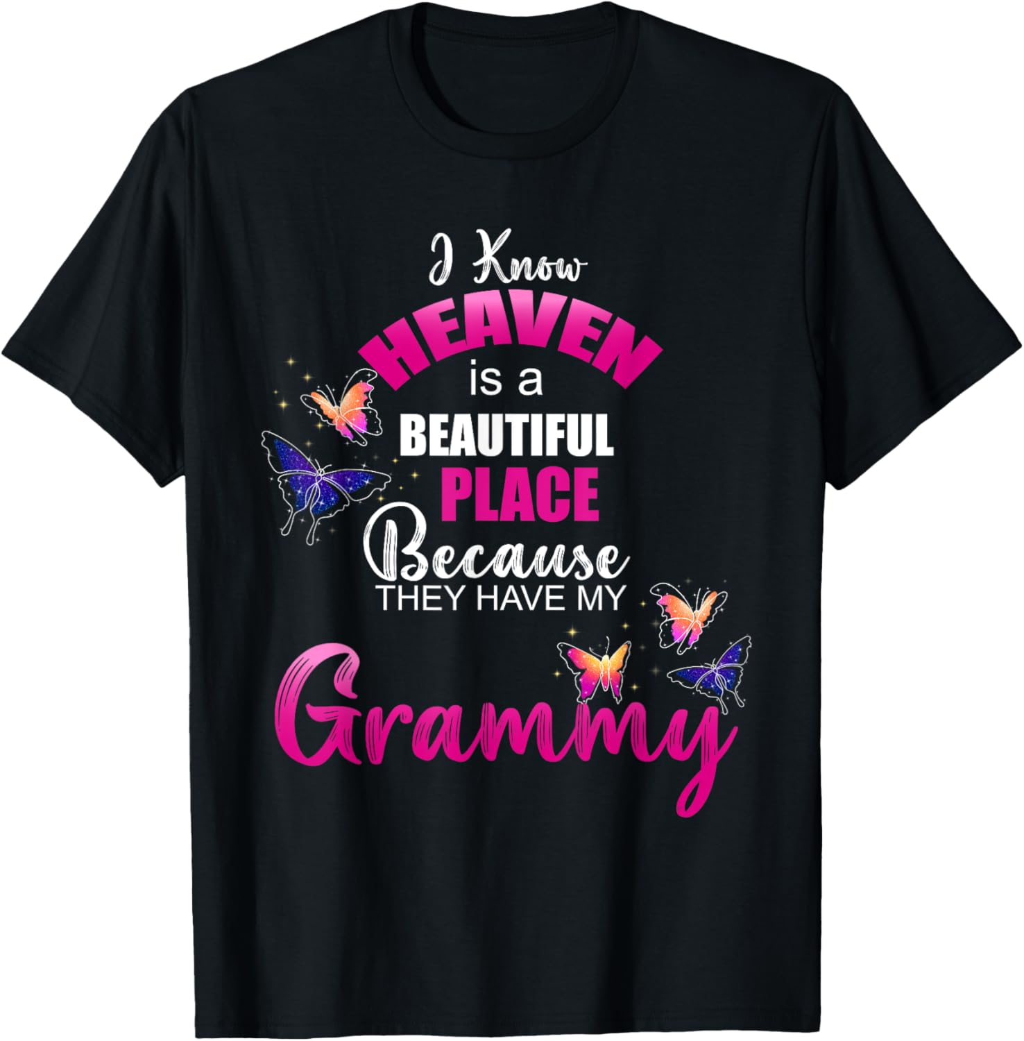 Heaven is Beautiful Place My GRAMMY Angel Memorial Family