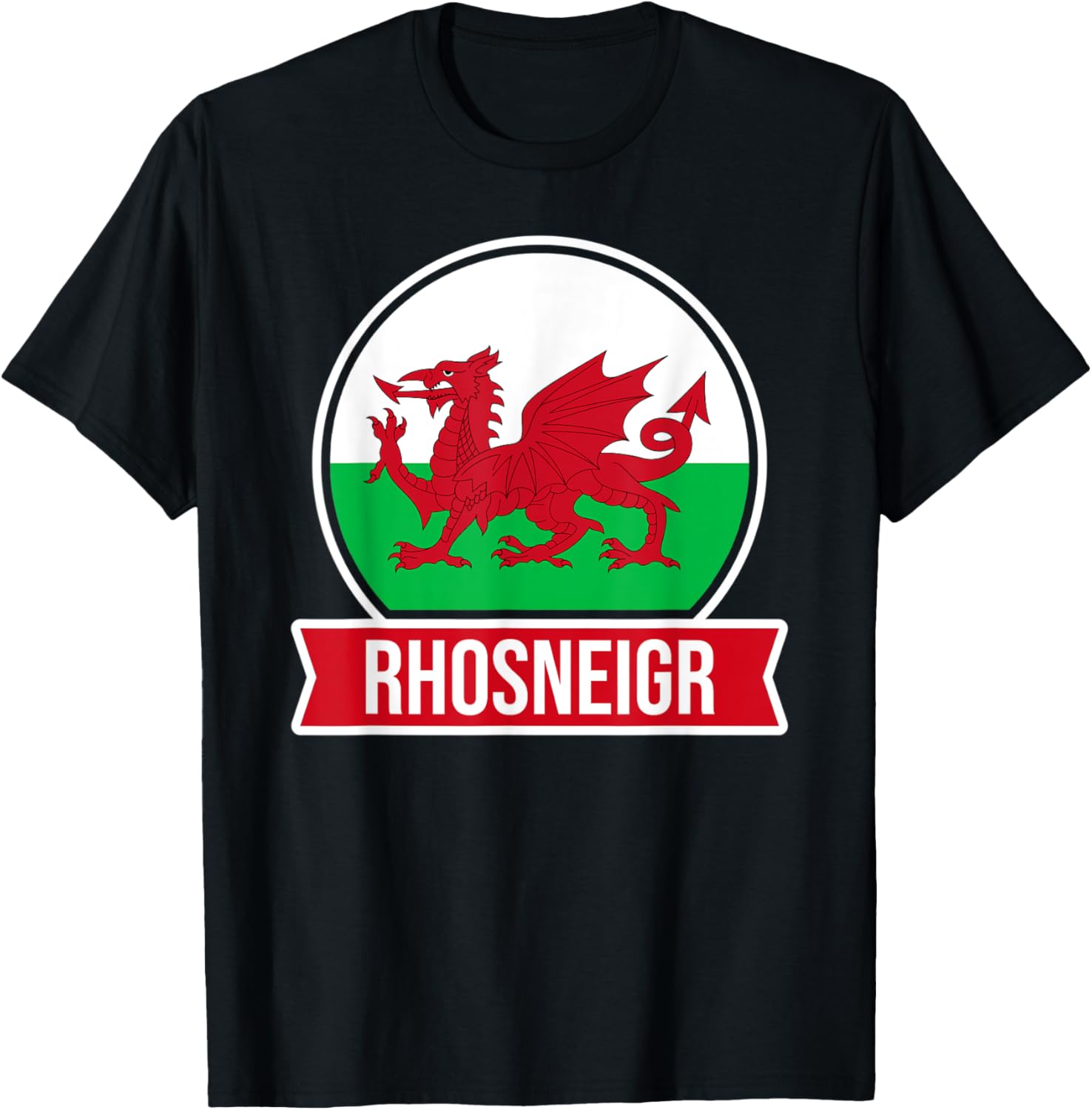 Rhosneigr - Cymru - Wales - Welsh place name flag design