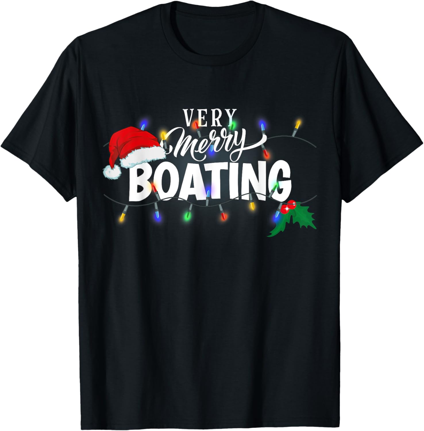 Matching Very Merry Boating Christmas