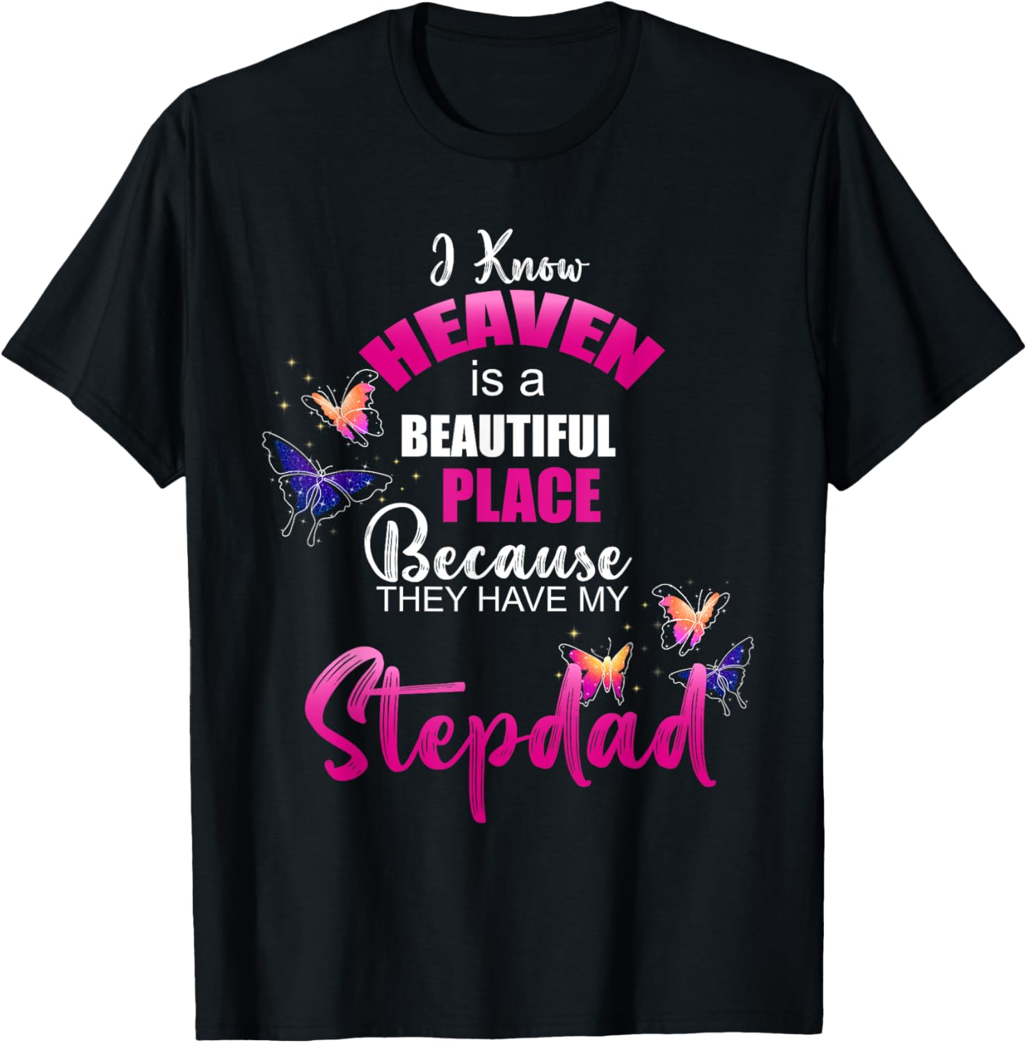 Heaven is Beautiful Place My STEPDAD Angel Memorial Family