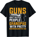 Mens Protective Grandpa T Shirt Guns Dont Kill People