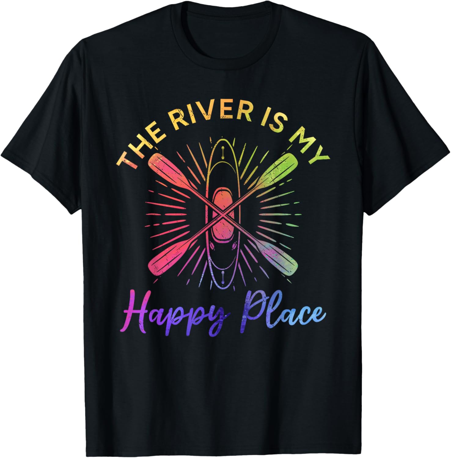 Kayaking Lover Kayaker - The river is my happy place