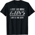 Gun Lover Rifle Firearm Collector Shooting Sports