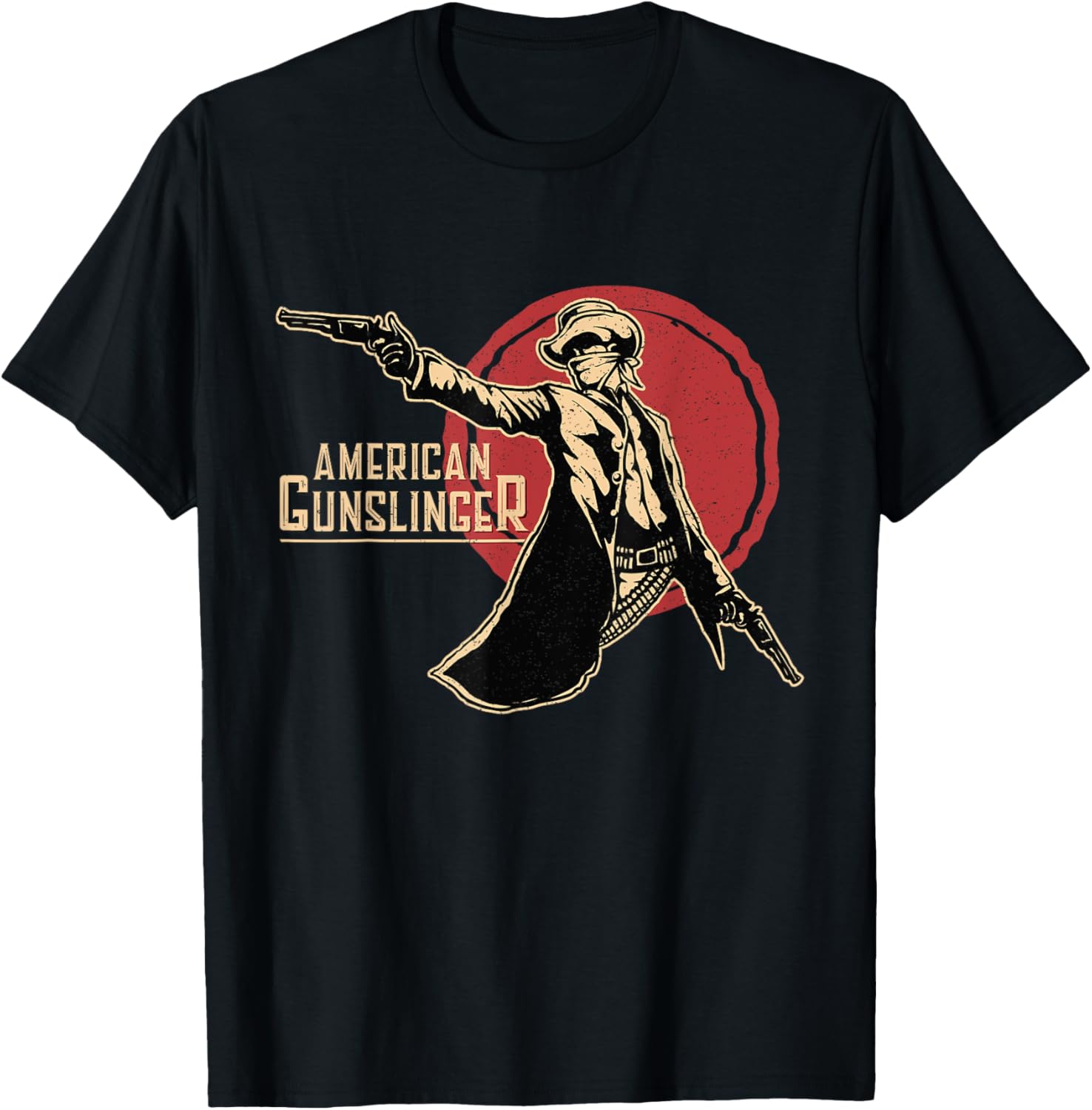 Wild West Old Western Cowboy American Gunslinger Shirt