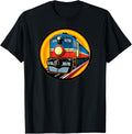 A Pop Art Diesel Train Drawing
