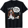 Basset Hound Dog Breed I've Got Friends in Low Places T-Shirt for Men Women Kids
