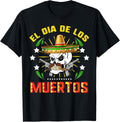 El Dia De Los Muertos Sugar Skull Mexican Hat Gun El Jefe