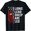 Lions Lead Sheep Are Led 2Nd Amendment Ar15 Rifle Pro Gun
