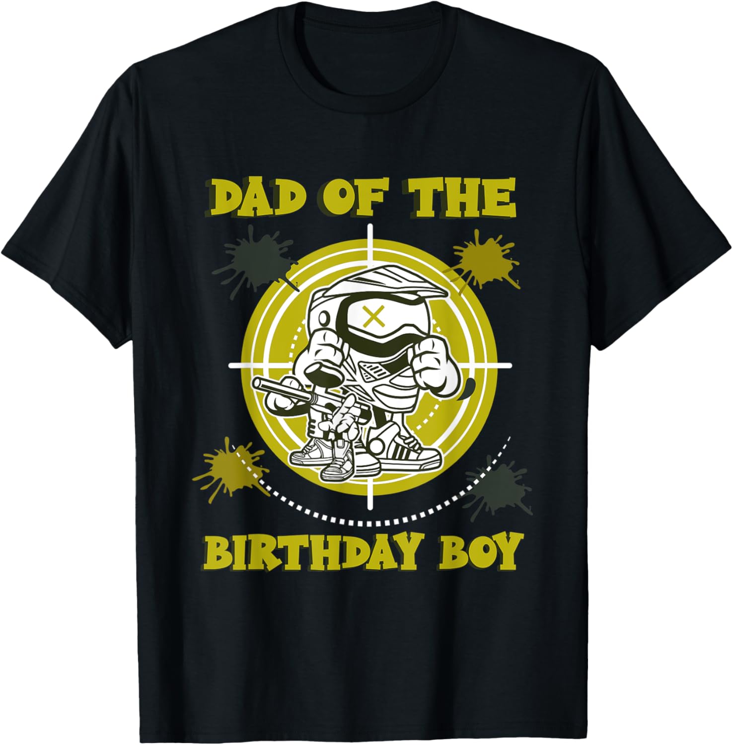 Dad Of Birthday Boy Paintball Speedball Paint Air Gun