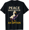 Peace Was Never An Option Funny Goose Humor Duck With Gun