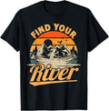 Find River Retro Canoe Boat Canoeing