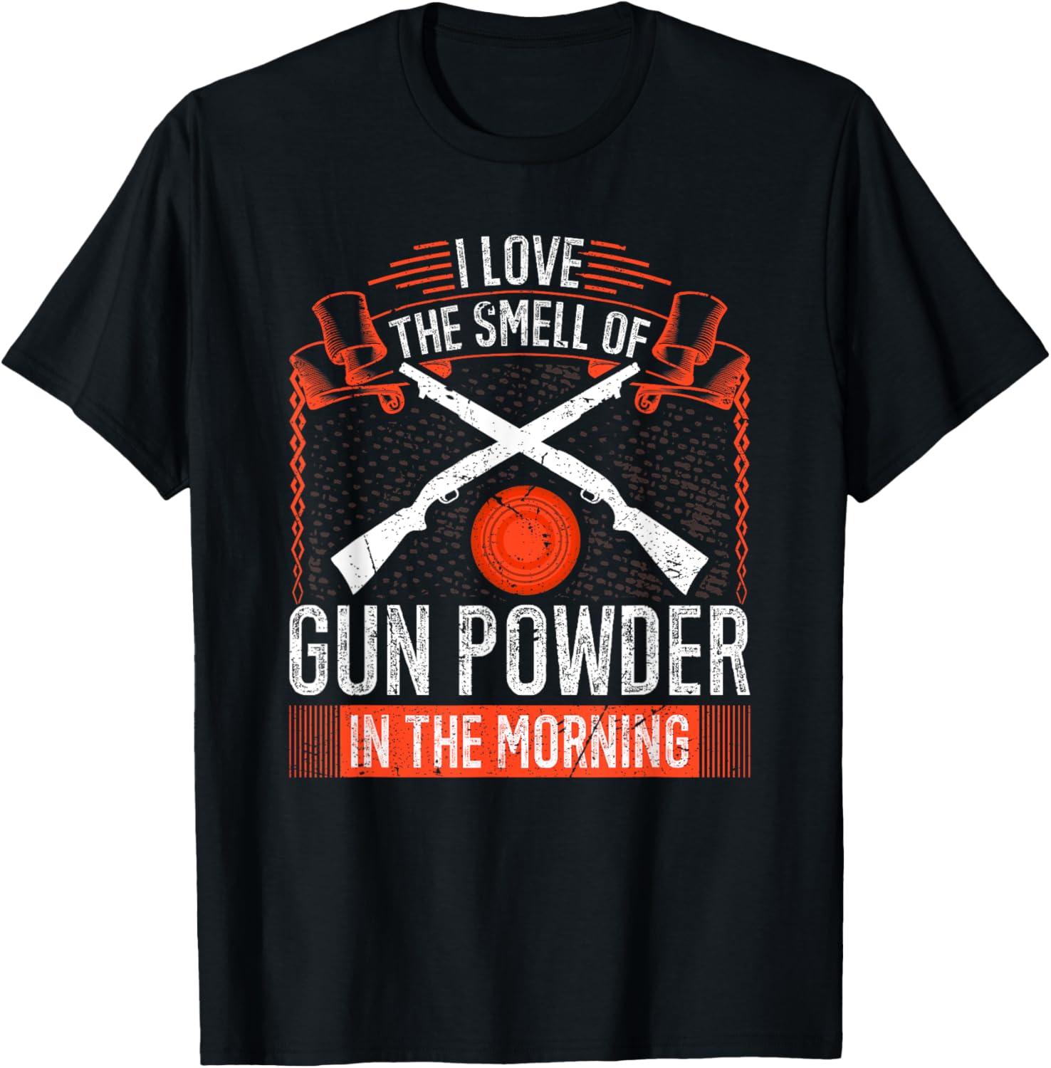 I Love Smell Of Gun Powder Skeet Clay Trap Shooting