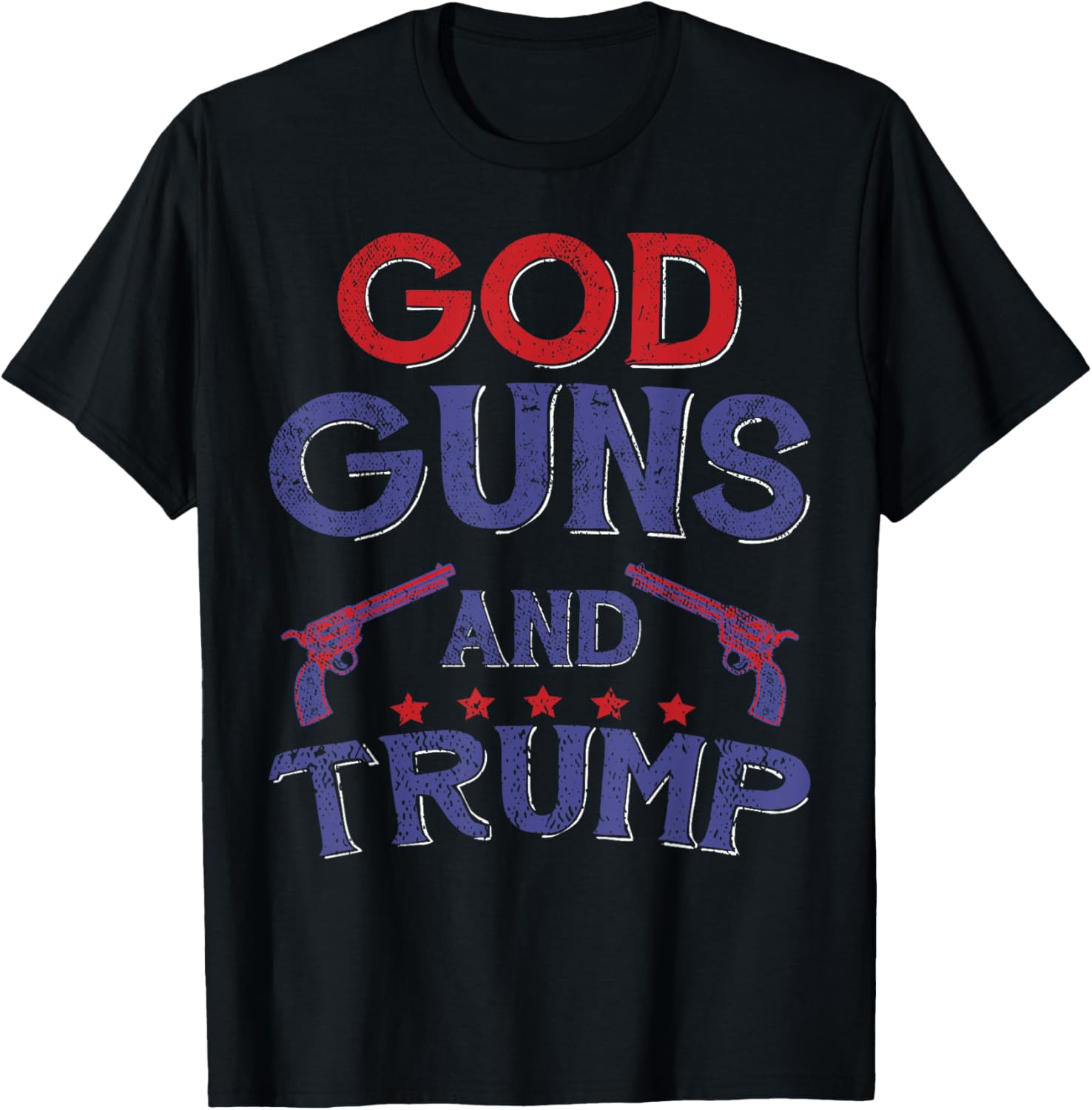 God Guns And Trump Supporter Elections T Shirt