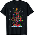 Anchors Gnomes As Christmas Tree Lights Colorful Boating