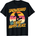 Snowboard Is My Happy Place