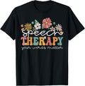 Floral Speech Therapy Your Words Matter Language Pathologist