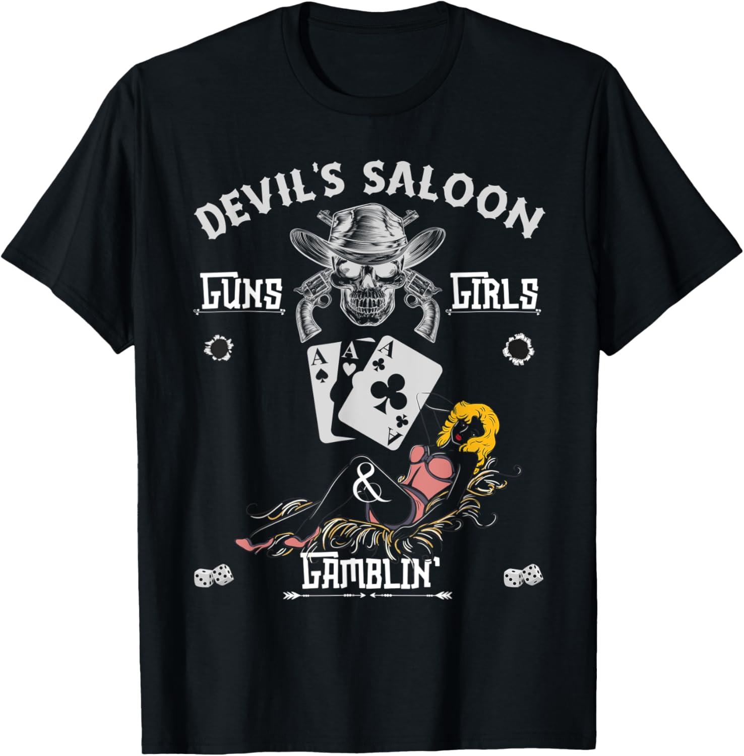 Devils Saloon Guns Girls Gambling