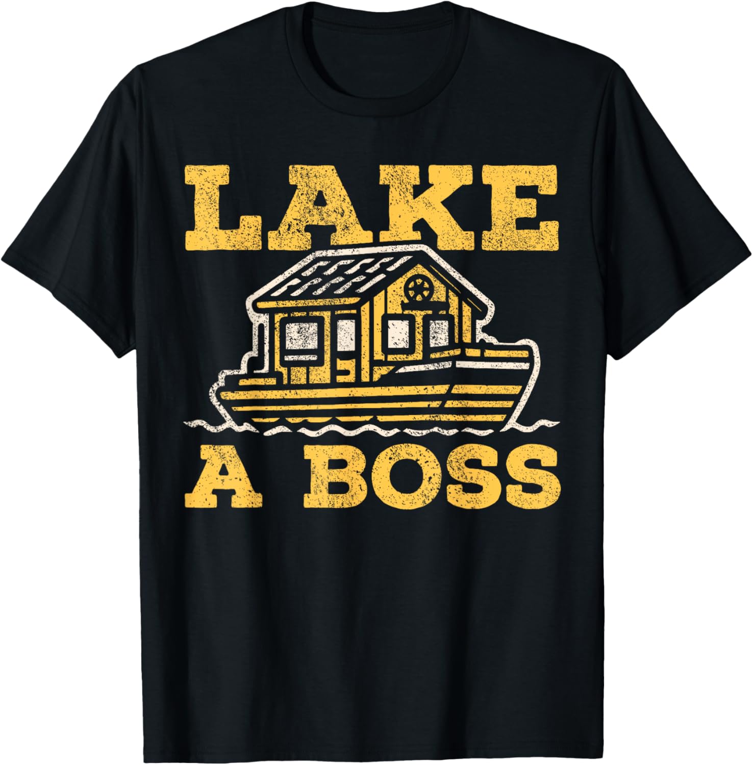 Houseboat Captain Lake A Boss I Dad Houseboat