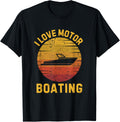 Boater I Love Motor Boating Funny Boating