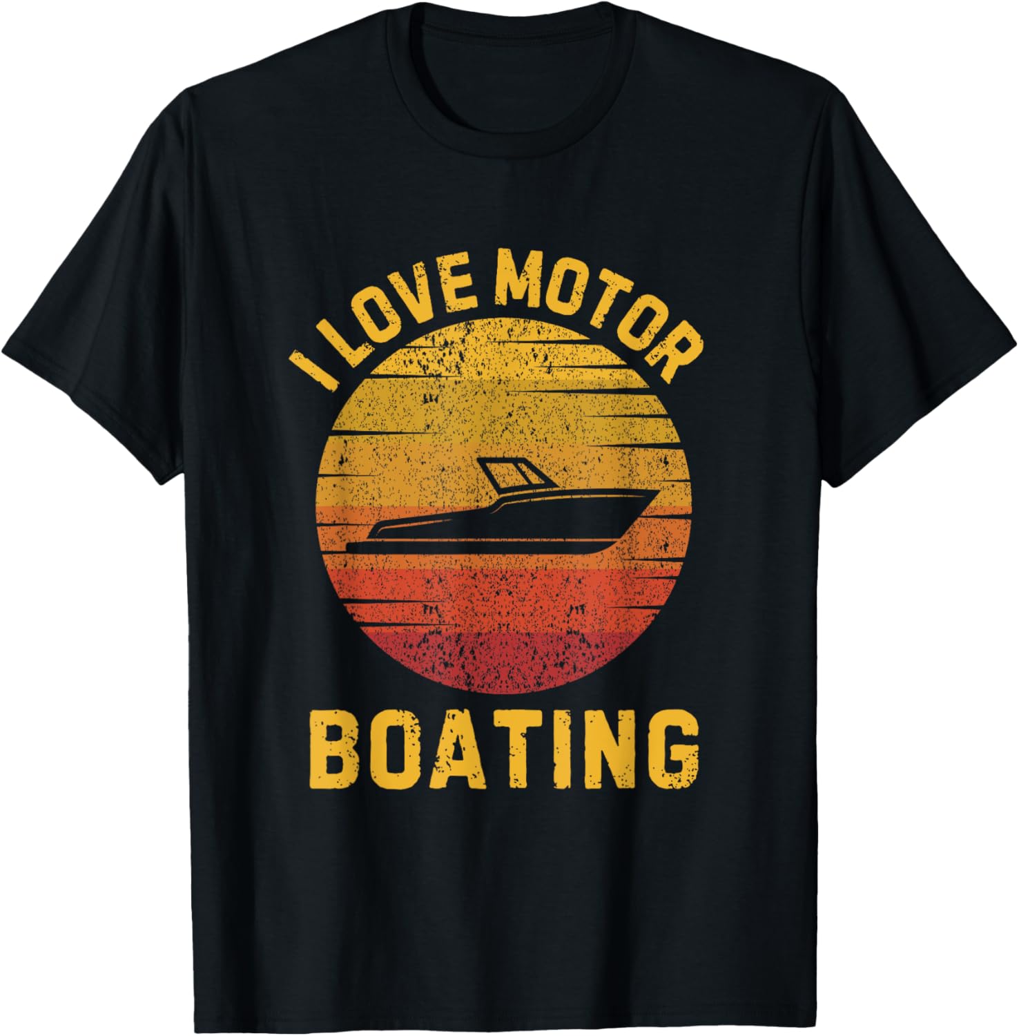 Boater I Love Motor Boating Funny Boating