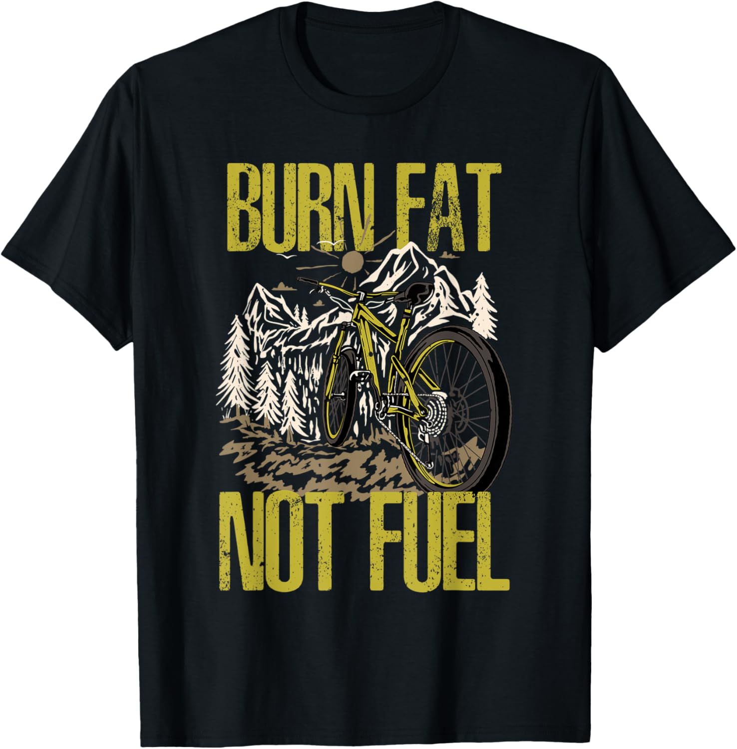 Burn Fat Not Fuel Cycling Trucker Fuel Diesel