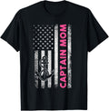 Captain Mom Mother Fishing Boating Motor Boat