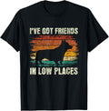 I've Got Friends In Low Places Dog Owner Corgi Lover T-Shirt for Men Women Kids